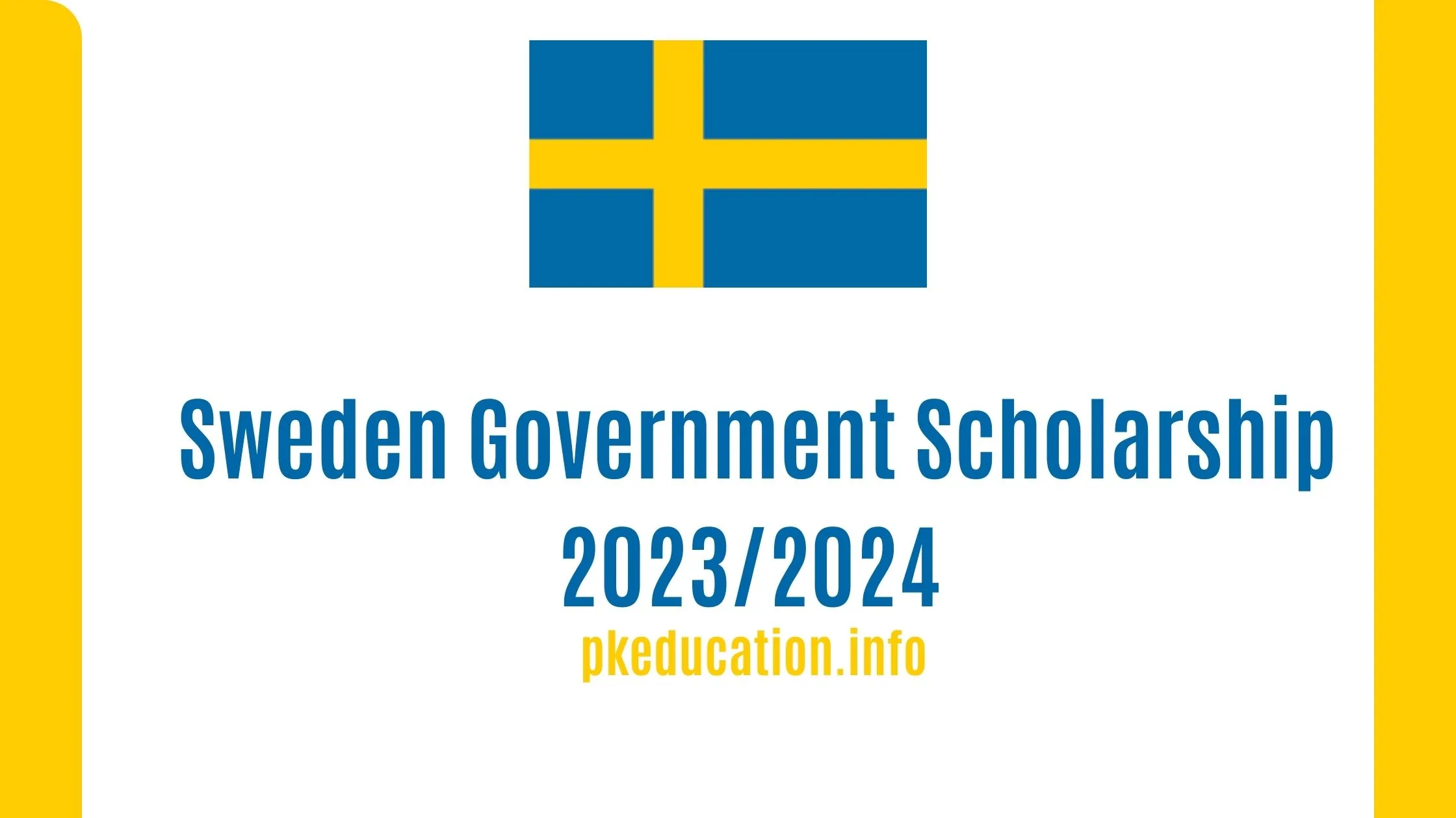 Sweden Government Scholarship 2023/2024