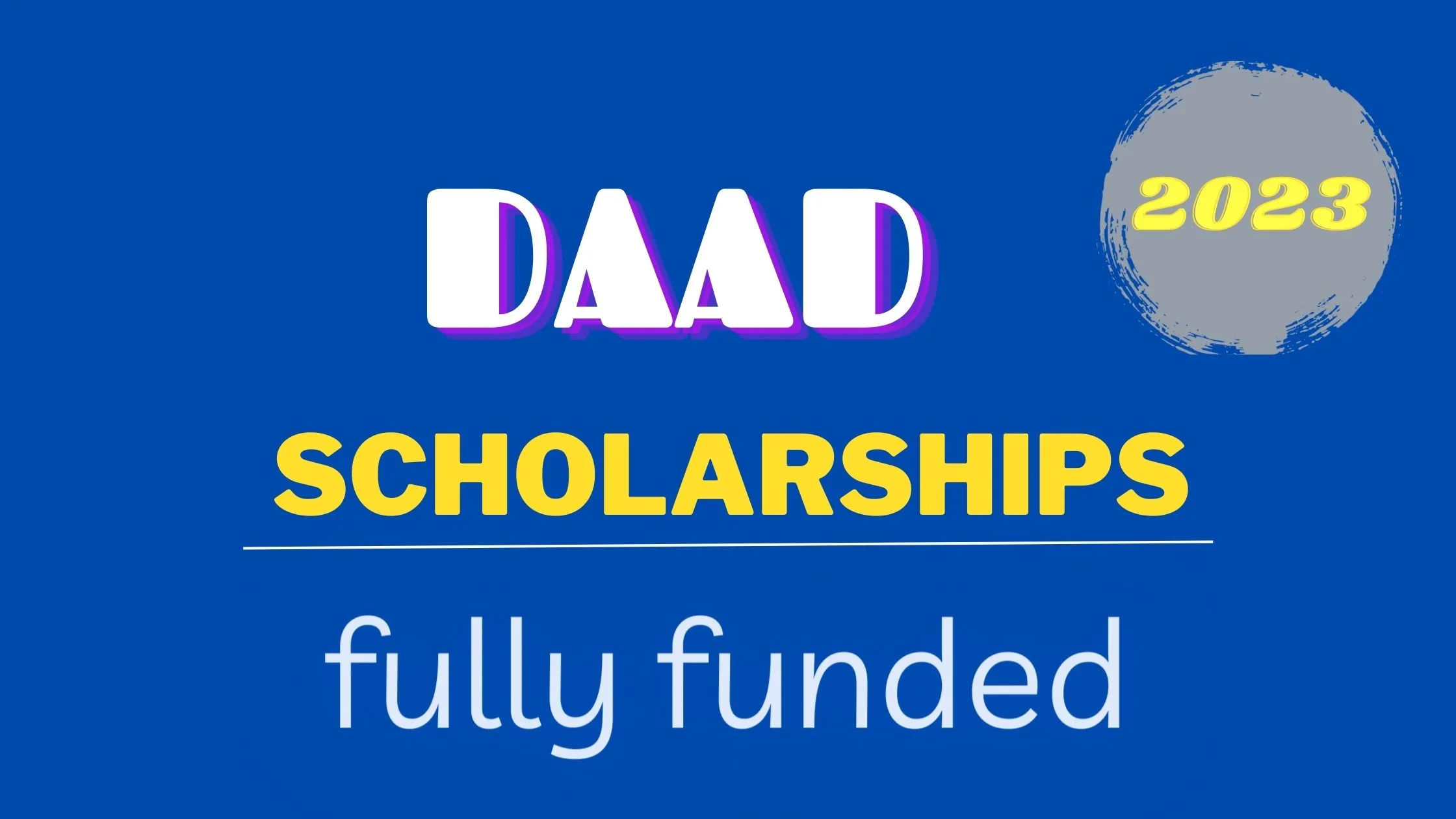 daad scholarship 2023