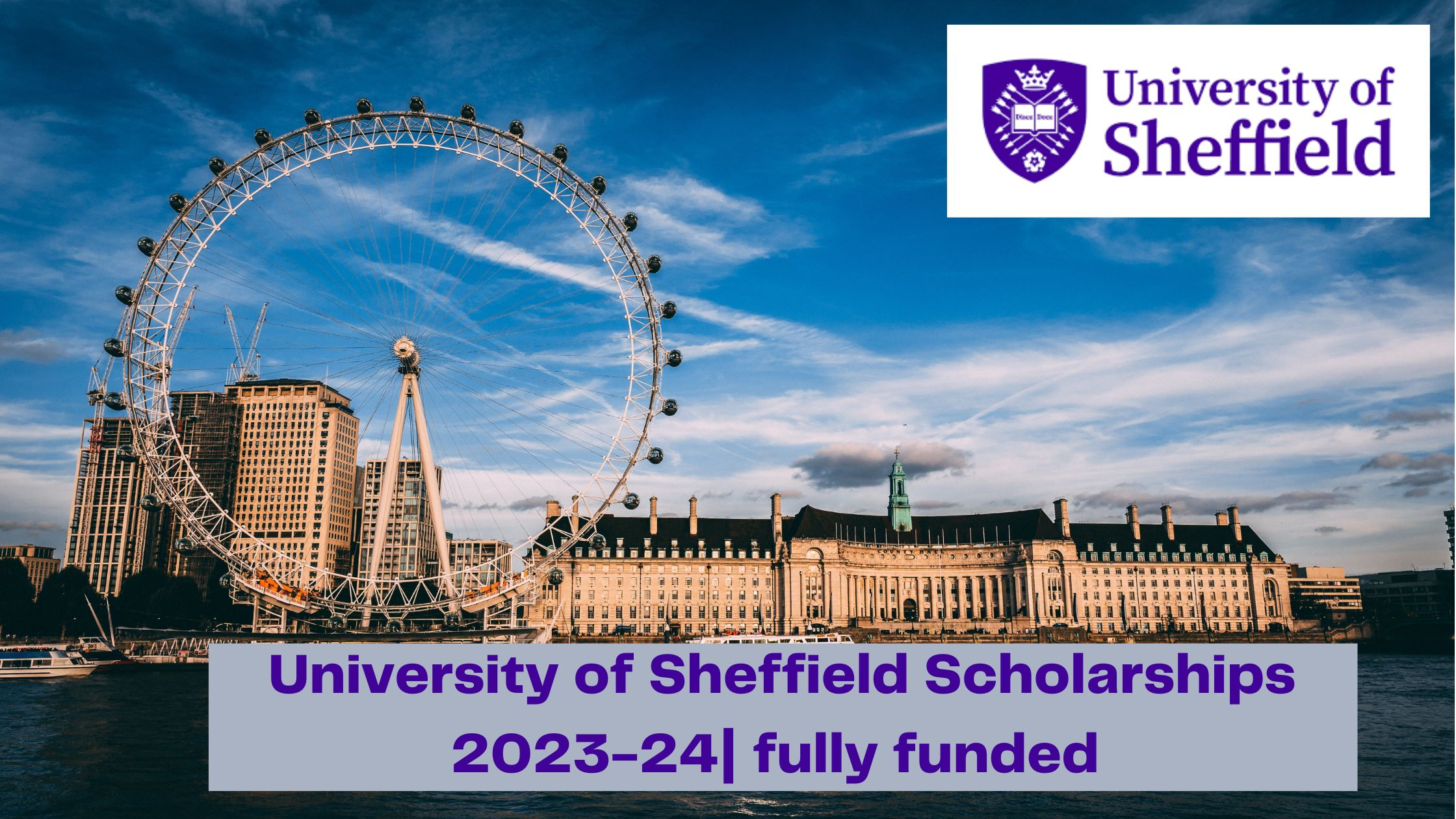University of Sheffield Scholarships 2023-24
