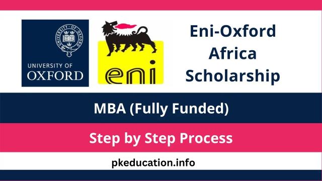 Eni-Oxford Africa Scholarship 2024: Apply Now!